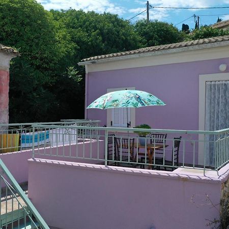 Siora Nina Charming Stone House Near Agios Gordios Villa Sinarades Exterior photo